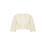 Posse Saskia Top in Ivory | Tops | Coveti
