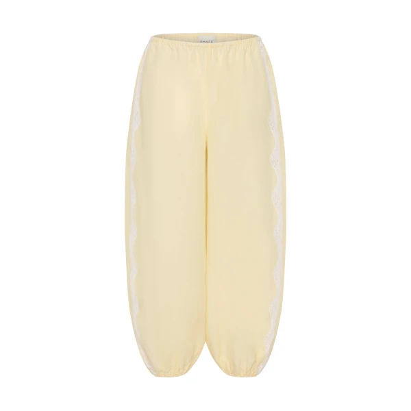 Tabitha Balloon Pant in Buttermilk