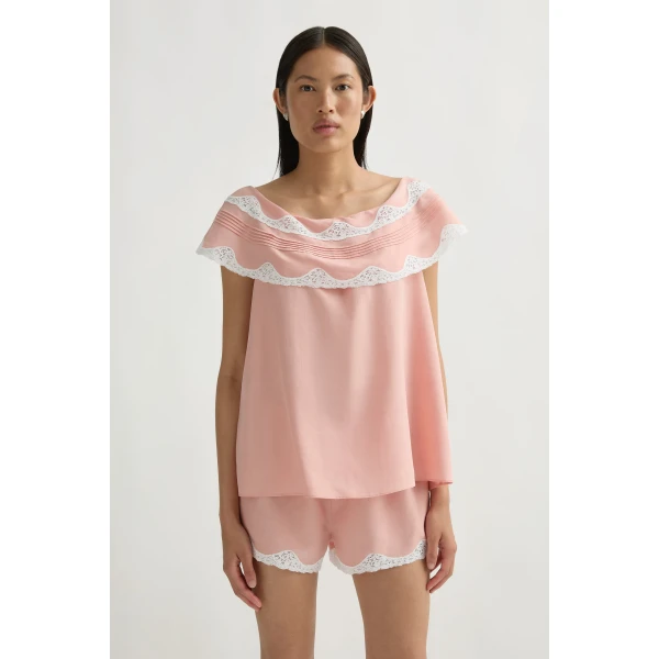 Posse Tabitha Blouse in Blossom | Blouse | Coveti, view 2