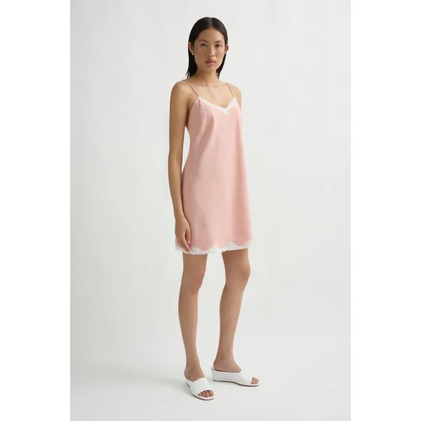 Posse Tabitha Mini Dress in Blossom | Mini Dresses | Coveti, view 4