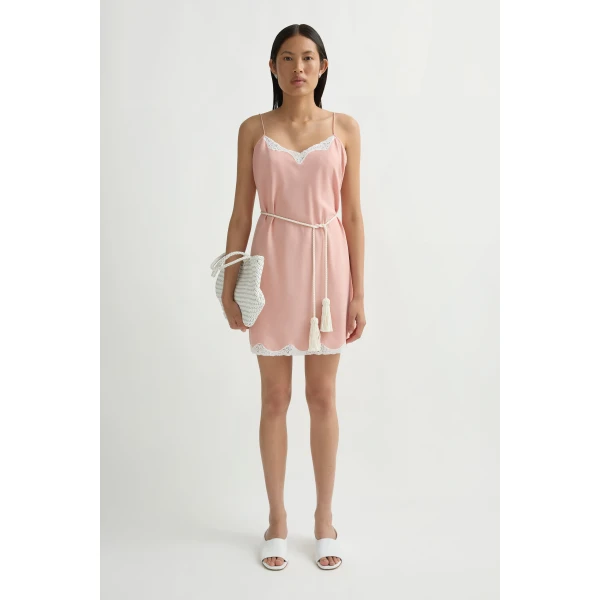 Posse Tabitha Mini Dress in Blossom | Mini Dresses | Coveti, view 6