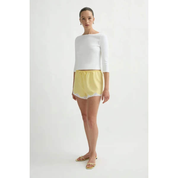Posse Tabitha Short in Passion Fruit | Shorts | Coveti, view 4
