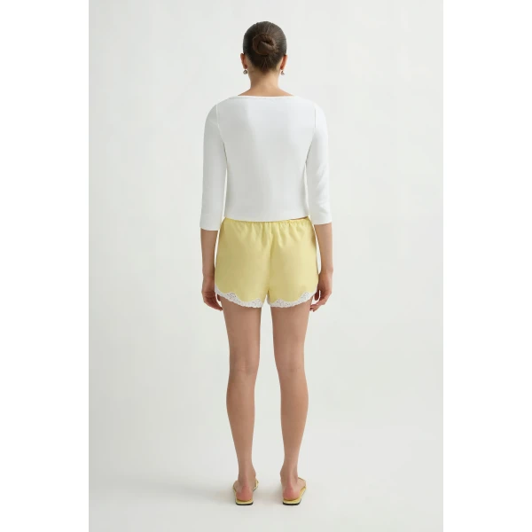 Posse Tabitha Short in Passion Fruit | Shorts | Coveti, view 5