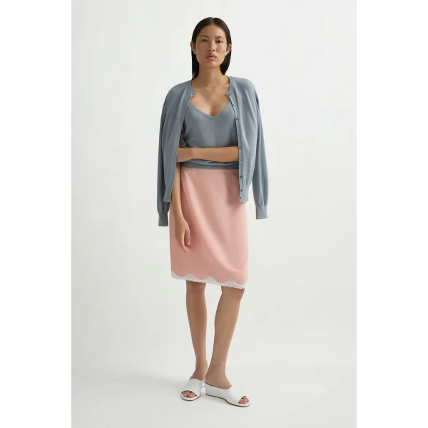 Posse Tabitha Skirt in Blossom | Midi Skirts | Coveti, view 2