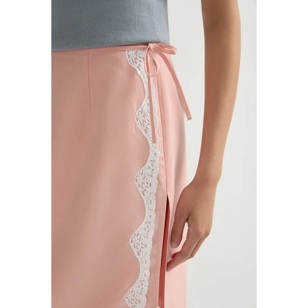 Posse Tabitha Skirt in Blossom | Midi Skirts | Coveti, view 3