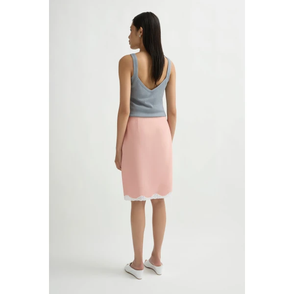 Posse Tabitha Skirt in Blossom | Midi Skirts | Coveti, view 5