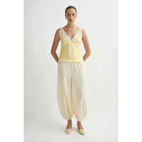 Posse Tabitha Top in Passionfruit | Tops | Coveti, view 2