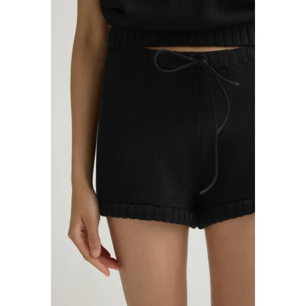 Posse Teo Short in Black | Shorts | Coveti, view 3