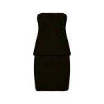 Posse Teo Strapless Dress in Black | Mini Dresses | Coveti