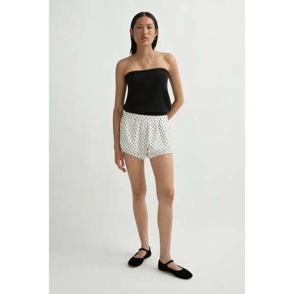 Posse Teo Strapless Top in Black | Sleeveless | Coveti, view 3