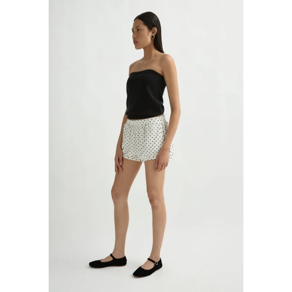 Posse Teo Strapless Top in Black | Sleeveless | Coveti, view 4