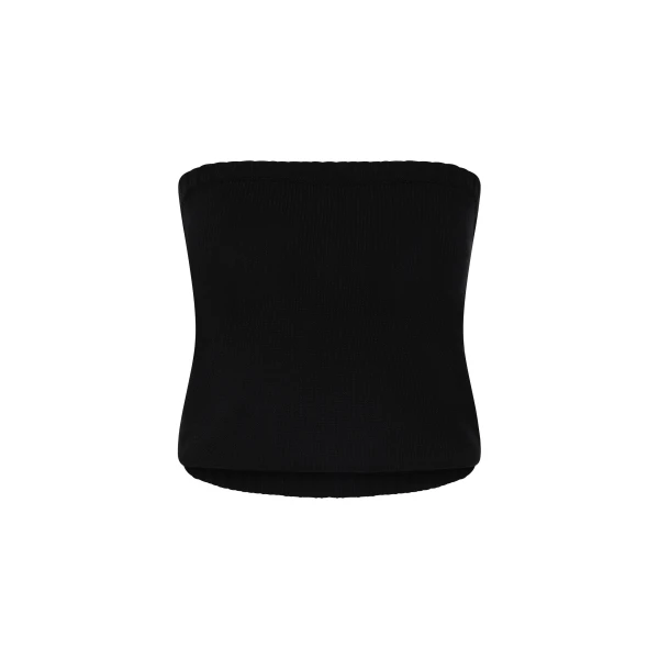 Posse Teo Strapless Top in Black | Sleeveless | Coveti