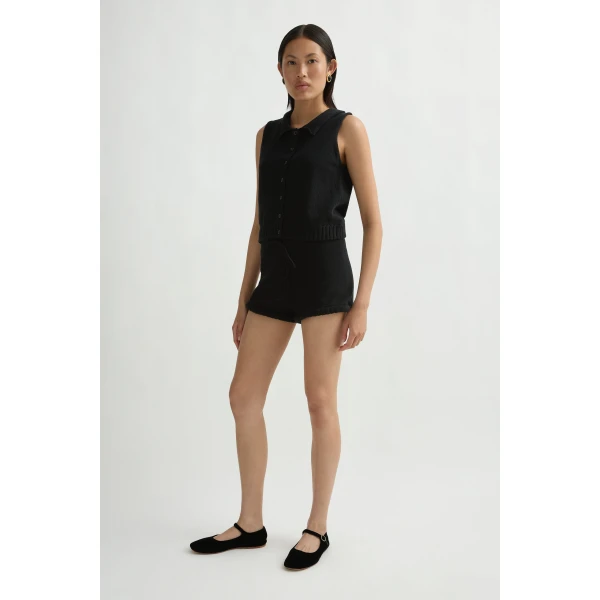 Posse Teo Top in Black | Tops | Coveti, view 4