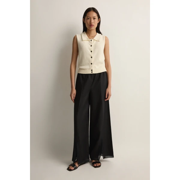Posse Teo Top in Ivory | Tops | Coveti, view 3