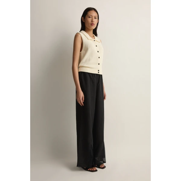 Posse Teo Top in Ivory | Tops | Coveti, view 4
