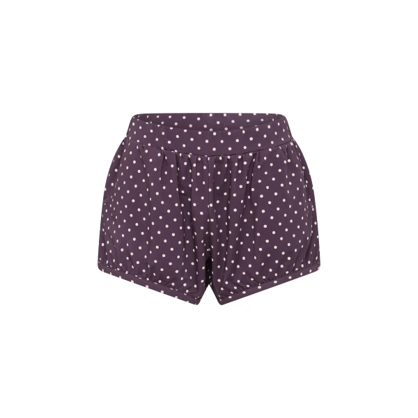 Posse Tommy Short in Purple Ivory Polka Dot | Shorts | Coveti