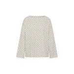 Posse Tommy Top in Ivory Black Polka Dot | Tops | Coveti