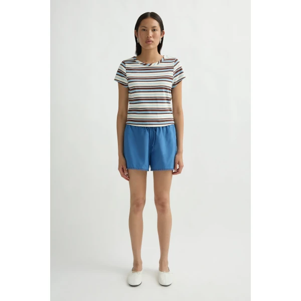 Posse Veda Short in Azure | Shorts | Coveti, view 2