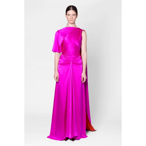 ROKSANDA Nella Dress in Ultra Pink | Evening Gowns | Coveti