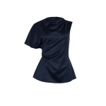 ROKSANDA Nomi Top in Navy | Tops | Coveti