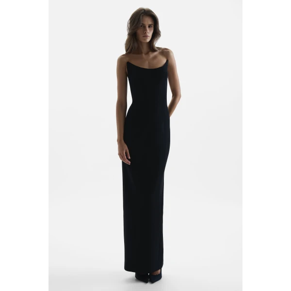 Rachel Gilbert Anya Column Gown, view 3