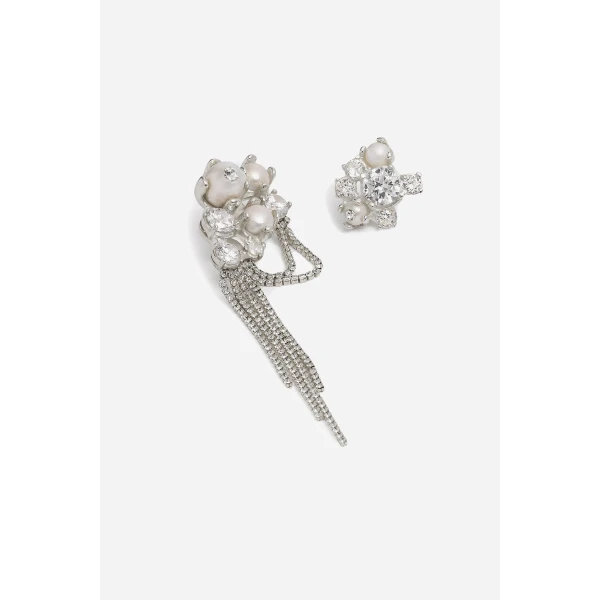 Rachel Gilbert Sapher Asymmetric Earring, view 4