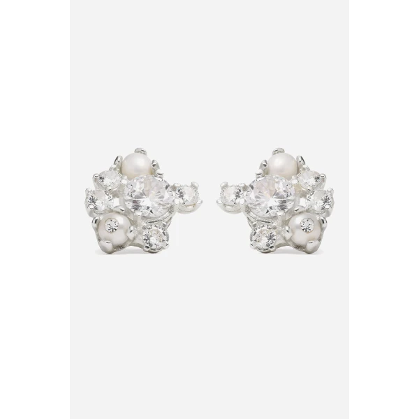 Rachel Gilbert Sapher Pearl Stud Earring, view 2