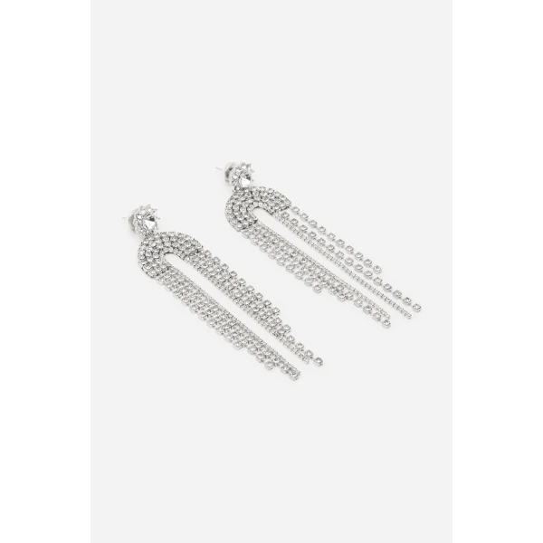 Rachel Gilbert Tansy Diamante Drop Earring, view 2