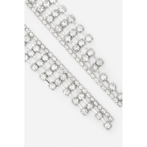 Rachel Gilbert Tansy Diamante Drop Earring, view 3