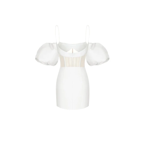 Rasario Antoinette Wedding Dress in White, view 2