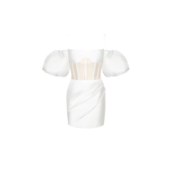 Antoinette Wedding Dress in White