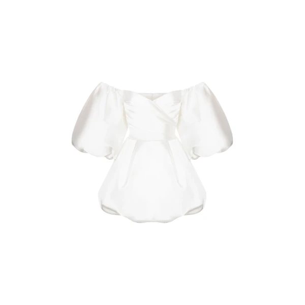 Mia Wedding Dress in White