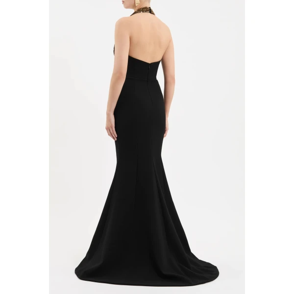 Rebecca Vallance Cambridge Halter Gown | Evening Gowns | Coveti