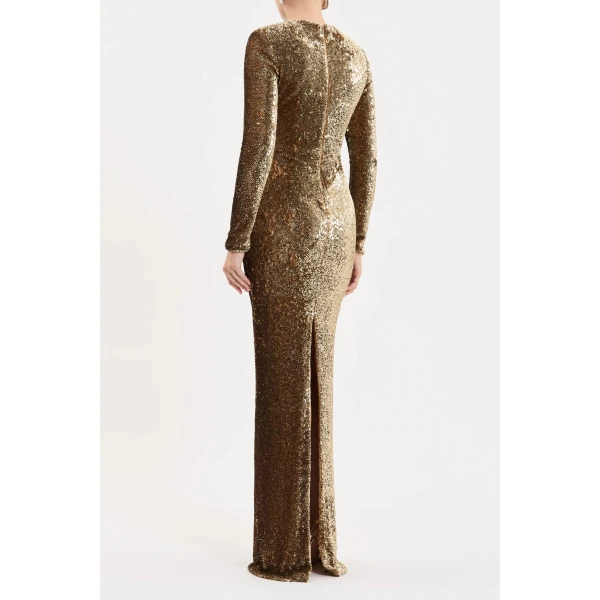 Rebecca Vallance Cambridge Long Sleeve Gown | Evening Gowns | Coveti