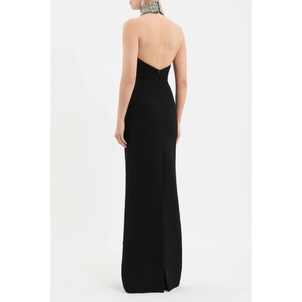 Rebecca Vallance Chandelier Halter Gown | Evening Gowns | Coveti