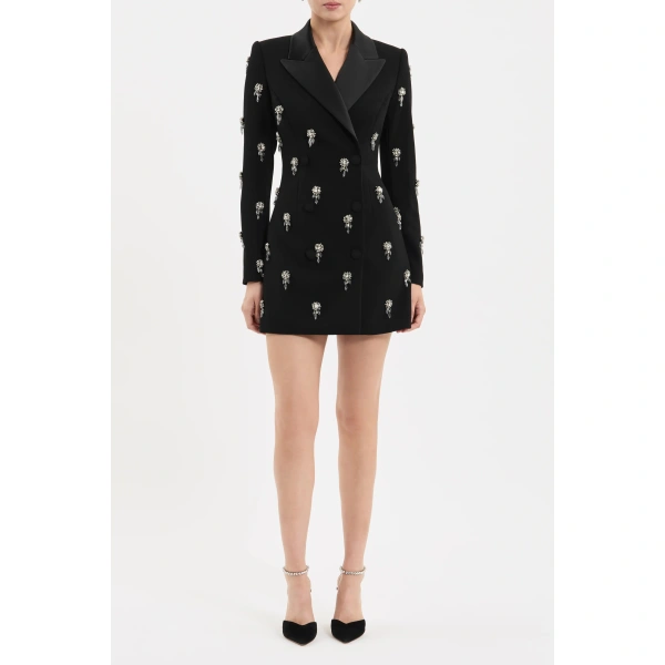 Rebecca Vallance Chandelier Tuxedo Mini Dress | Mini Dresses | Coveti