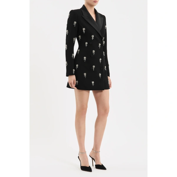 Rebecca Vallance Chandelier Tuxedo Mini Dress | Mini Dresses | Coveti