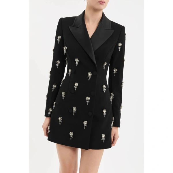 Rebecca Vallance Chandelier Tuxedo Mini Dress | Mini Dresses | Coveti