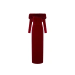 Rebecca Vallance Crimson Rose Gown | Evening Gowns | Coveti
