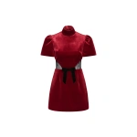 Rebecca Vallance Crimson Rose Mini Dress | Mini Dresses | Coveti