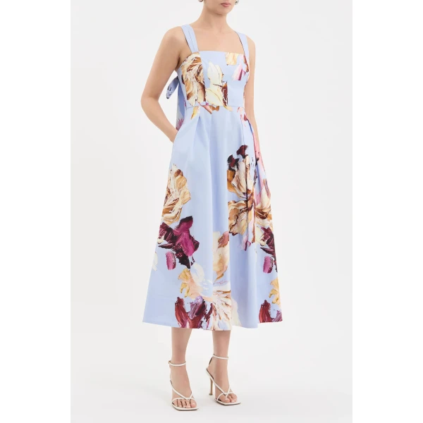 Rebecca Vallance Multicolour midi dress