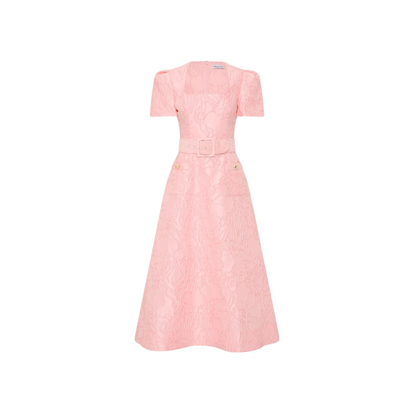 Rebecca Vallance Helmsley Short Sleeve Midi Dress | Midi Dresses | Coveti