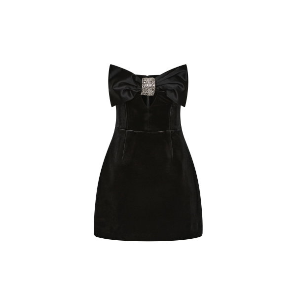 Rebecca Vallance Imogen Mini Dress in Black | Mini Dresses | Coveti