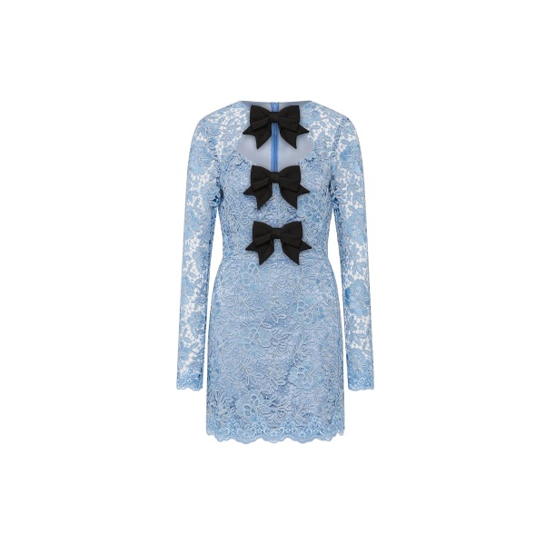 Nottingham Mini Dress in Blue Topaz