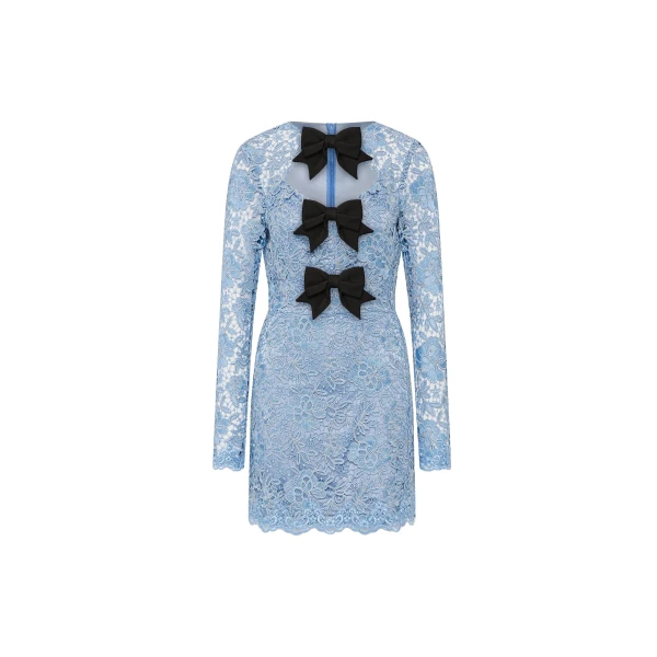 Nottingham Mini Dress in Blue Topaz