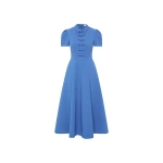 Rebecca Vallance Preston Short Sleeve Midi Dress