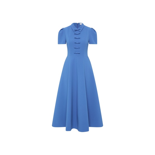 Rebecca Vallance Preston Short Sleeve Midi Dress