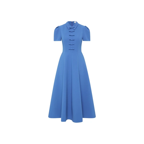 Rebecca Vallance Preston Short Sleeve Midi Dress