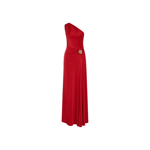 Regent Asymmetrical Maxi Dress