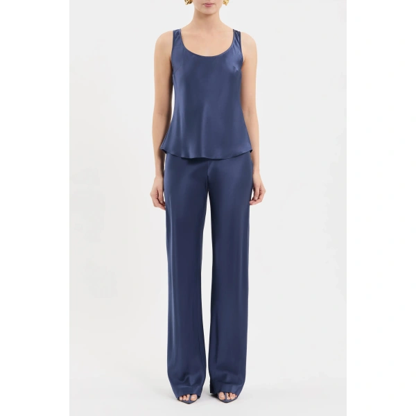 Rebecca Vallance Serene Pant in Chambray | Pants | Coveti